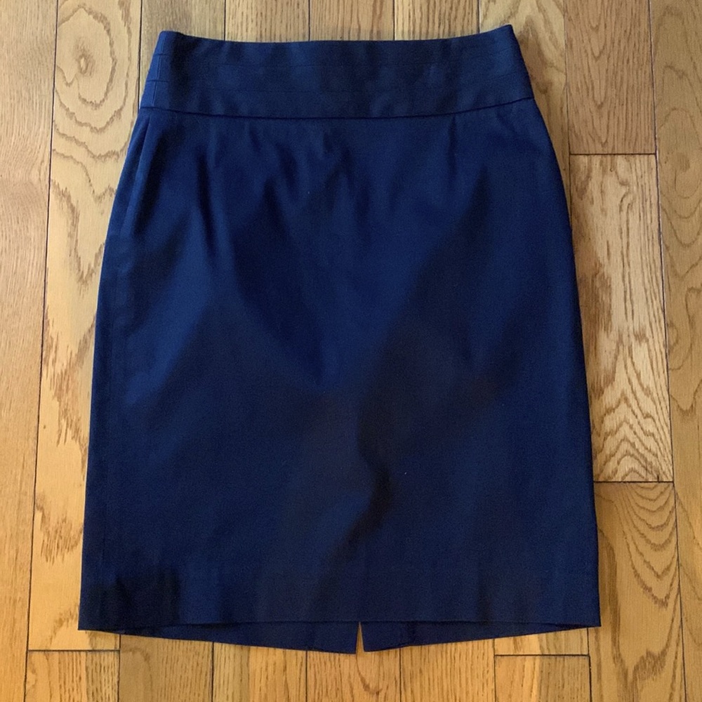 Banana Republic Navy Pencil Skirt